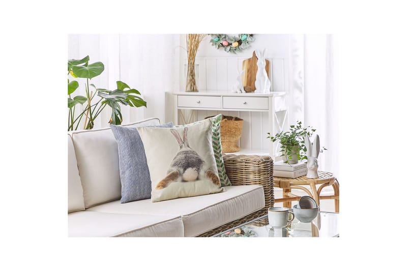 Prydnadskuddar Buxus set om 2 - Textilier & mattor - Kuddar & plädar - Utomhuskudde