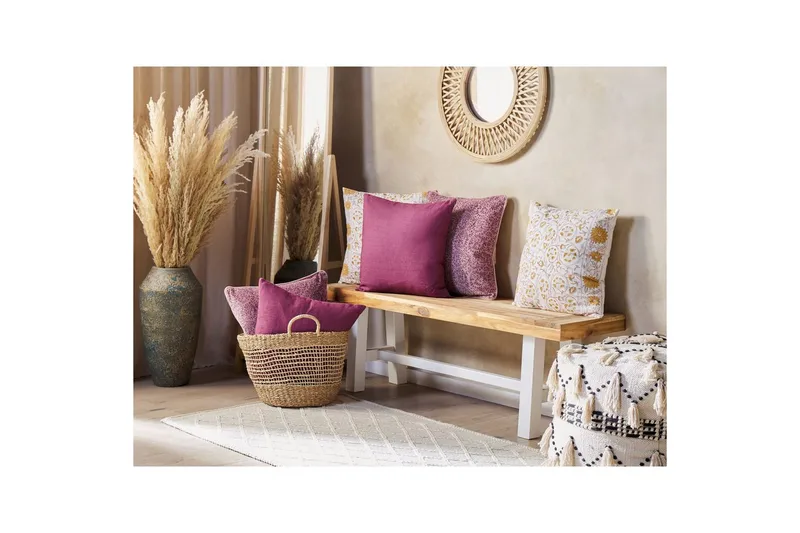 Prydnadskuddar Calathea set om 2 - Textilier & mattor - Kuddar & plädar