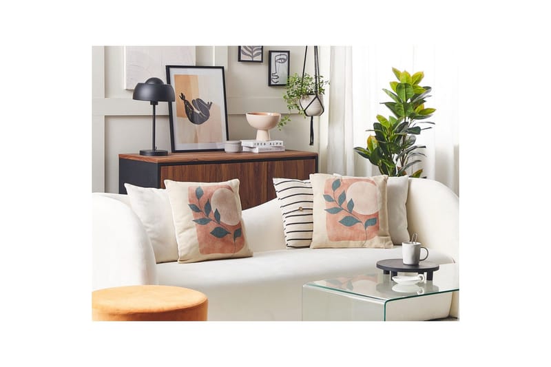 Prydnadskuddar Calliopsis set om 2 - Textilier & mattor - Kuddar & plädar - Utomhuskudde