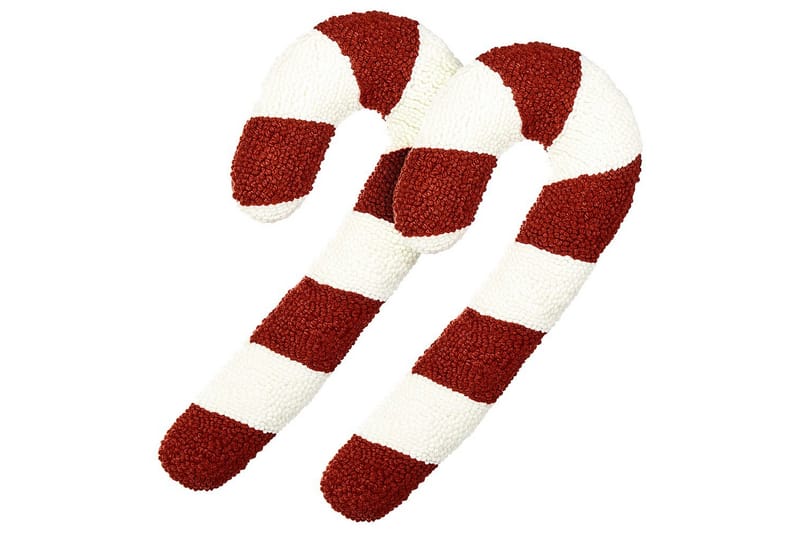 Prydnadskuddar Candy Cane set om 2 - Textilier & mattor - Kuddar & plädar - Utomhuskudde