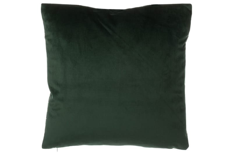 Prydnadskuddar Celosia set om 2 Grön/guld - Grön/guld - Textilier & mattor - Kuddar & plädar - Utomhuskudde