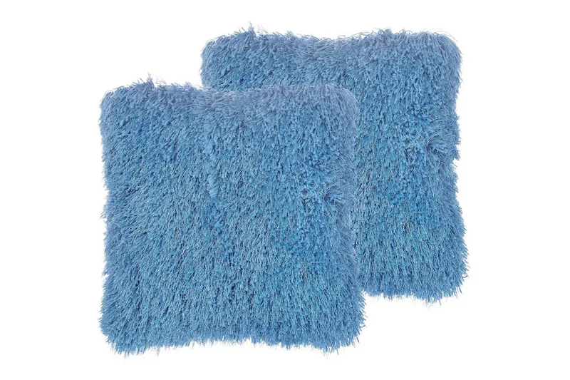 Prydnadskuddar Cide set om 2 Blå, Blå