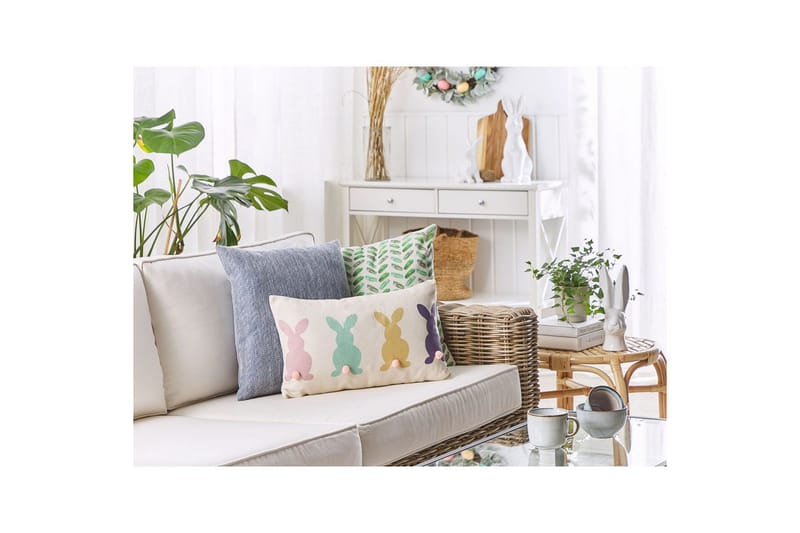 Prydnadskuddar Clusia set om 2 - Textilier & mattor - Kuddar & plädar - Utomhuskudde