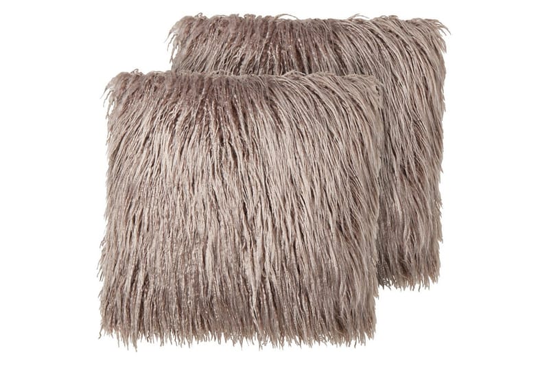 Prydnadskuddar Corokia set om 2 Beige - Beige - Textilier & mattor - Kuddar & plädar - Utomhuskudde