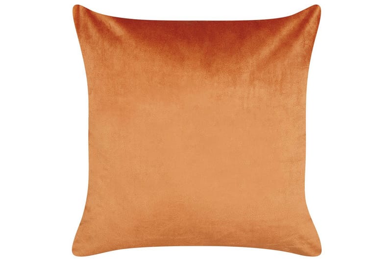 Prydnadskuddar Crocus set om 2 Orange/guld - Orange/guld - Textilier & mattor - Kuddar & plädar - Utomhuskudde
