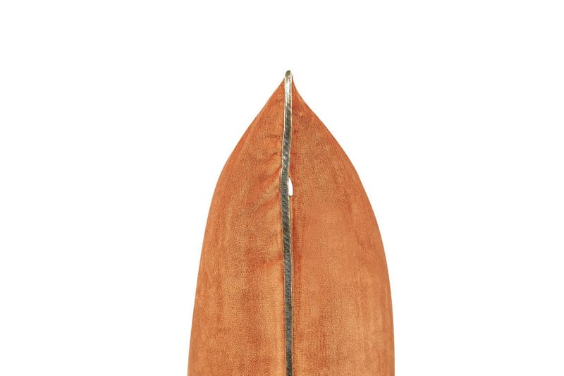 Prydnadskuddar Crocus set om 2 Orange/guld - Orange/guld - Textilier & mattor - Kuddar & plädar - Utomhuskudde