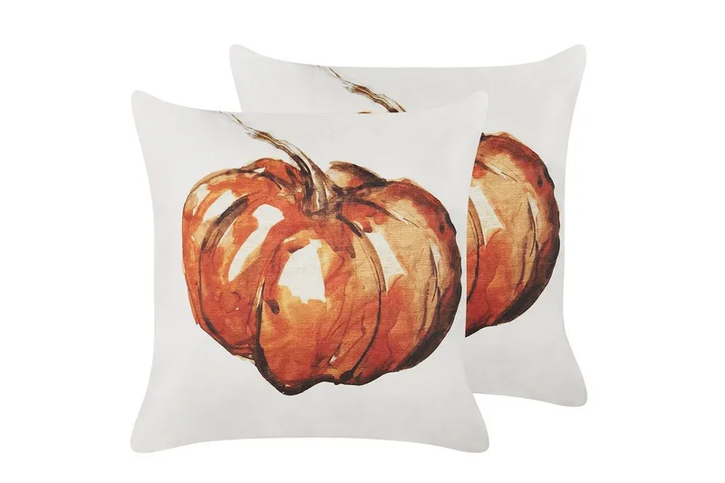 Prydnadskuddar Curbita set om 2 - Textilier & mattor - Kuddar & plädar