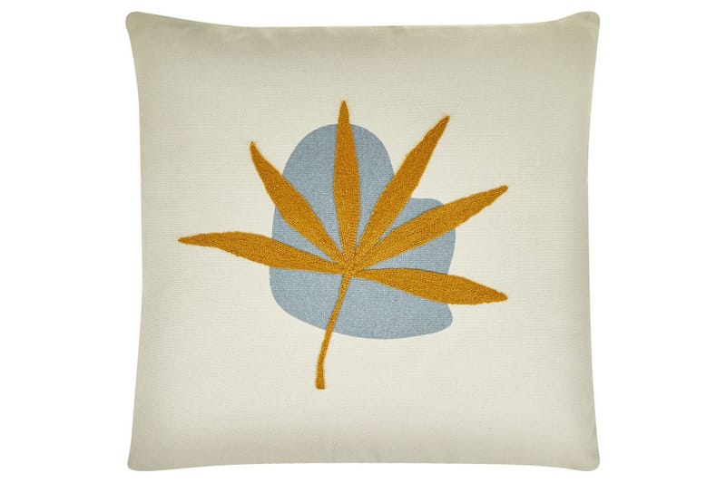 Prydnadskuddar Davallia set om 2 Beige/blå/orange - Beige/blå/orange - Textilier & mattor - Kuddar & plädar - Utomhuskudde