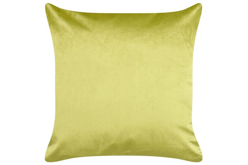 Prydnadskuddar Deliciosa set om 2 Ljusgrön/guld - Ljusgrön/guld - Textilier & mattor - Kuddar & plädar