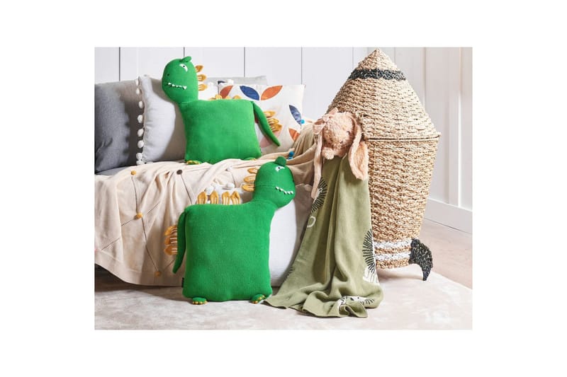 Prydnadskuddar Dinos set om 2 - Textilier & mattor - Kuddar & plädar