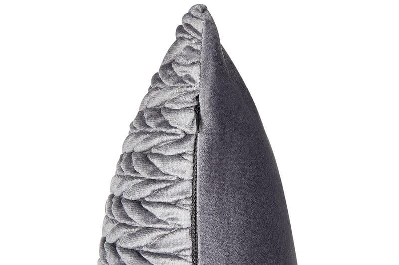 Prydnadskuddar Eclipta set om 2 Grå - Grå - Textilier & mattor - Kuddar & plädar - Utomhuskudde