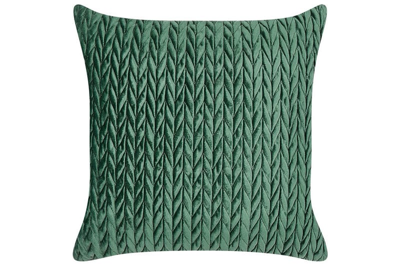 Prydnadskuddar Eclipta set om 2 Grön - Grön - Textilier & mattor - Kuddar & plädar - Utomhuskudde