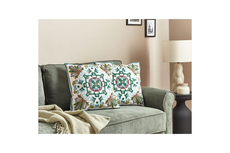 Prydnadskuddar Elanite set om 2 - Textilier & mattor - Kuddar & plädar