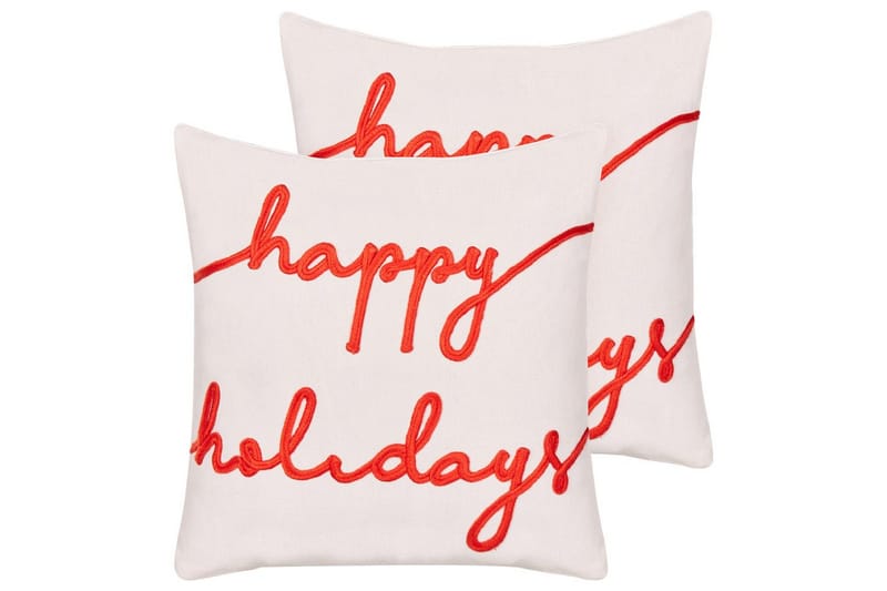 Prydnadskuddar Exacum set om 2