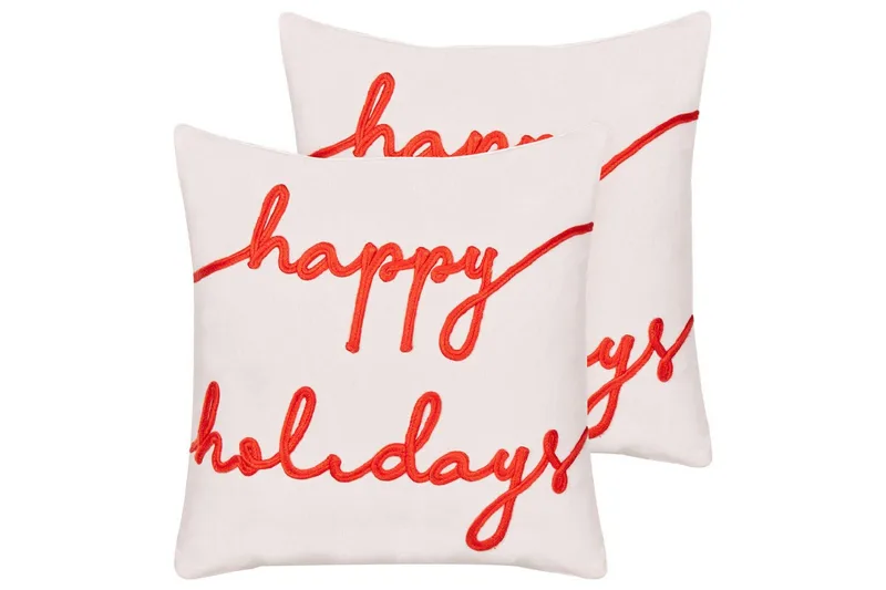 Prydnadskuddar Exacum set om 2