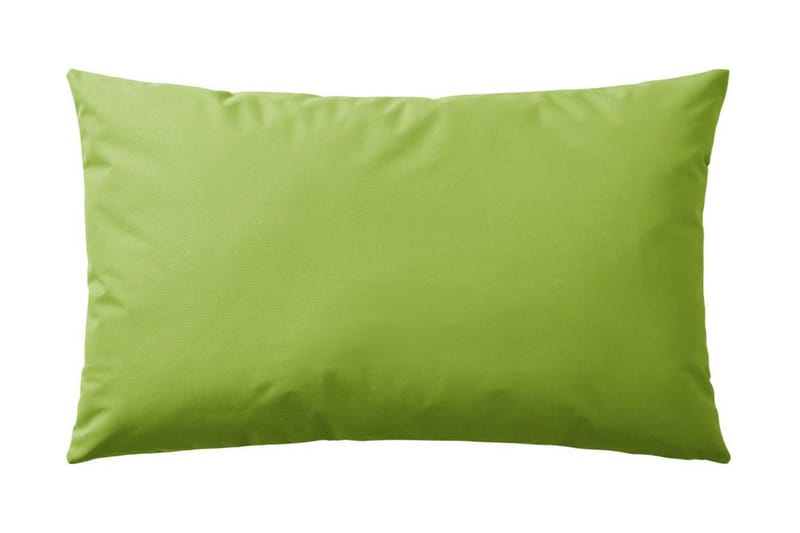 Prydnadskuddar för trädgården 2 st 60x40 cm äppelgrön - Textilier & mattor - Kuddar & plädar