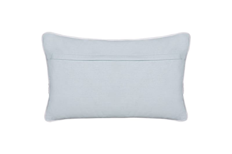 Prydnadskuddar Gazania set om 2 Grå/vit, Rektangulär - Grå/vit, Rektangulär - Textilier & mattor - Kuddar & plädar - Utomhuskudde