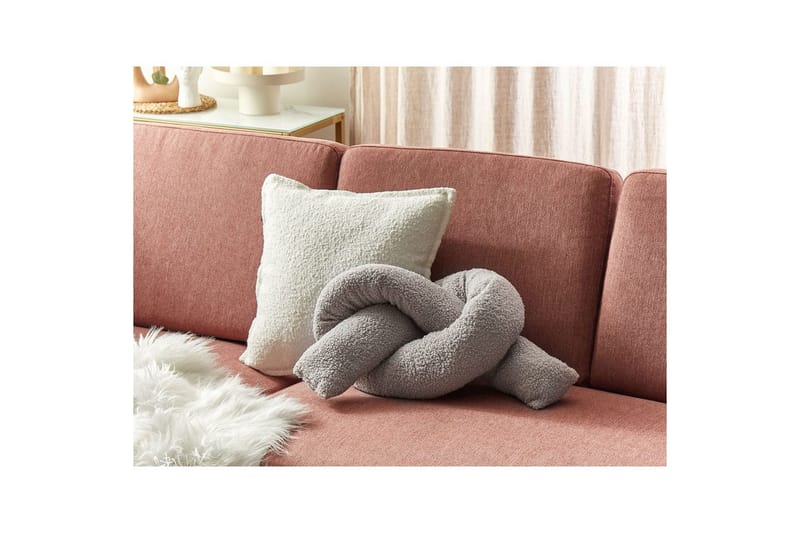 Prydnadskuddar Gladiolus Grå - Grå - Textilier & mattor - Kuddar & plädar - Utomhuskudde