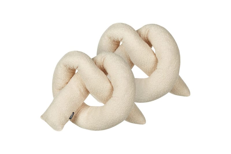 Prydnadskuddar Gladiolus set om 2 Beige - Beige - Textilier & mattor - Kuddar & plädar - Utomhuskudde