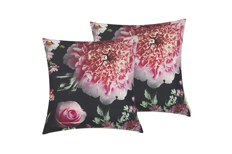 Prydnadskuddar Hedera set om 2