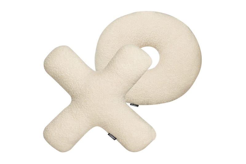 Prydnadskuddar Hesperis set om 2 Beige - Beige - Textilier & mattor - Kuddar & plädar - Utomhuskudde