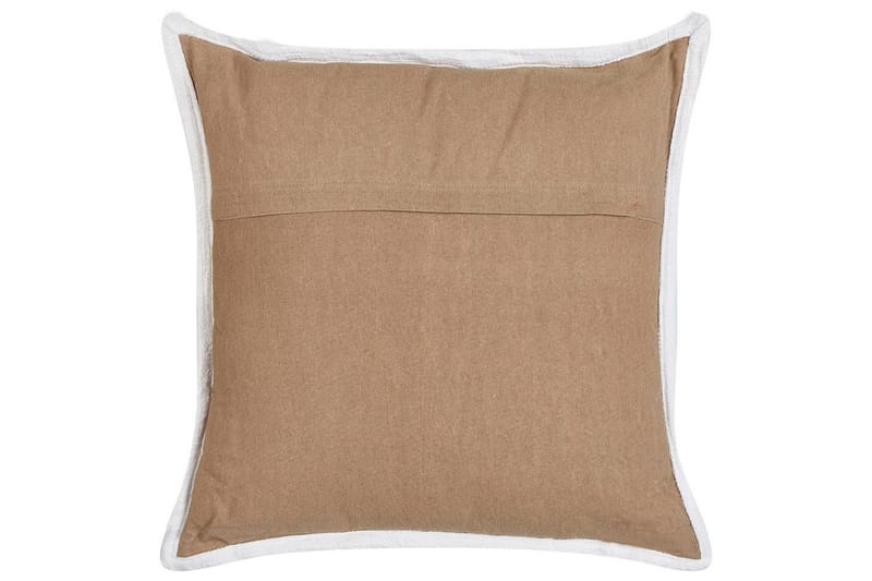 Prydnadskuddar Ianthe set om 2 Brun/Vit - Brun/Vit - Textilier & mattor - Kuddar & plädar