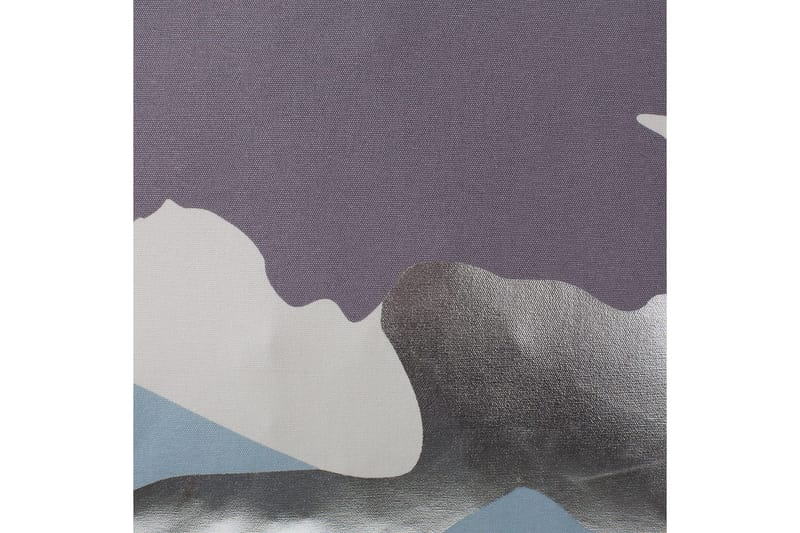 Prydnadskuddar Ixia set om 2 Flerfärgad/lila/vit/silver/blå - Flerfärgad/lila/vit/silver/blå - Textilier & mattor - Kuddar & plädar - Utomhuskudde