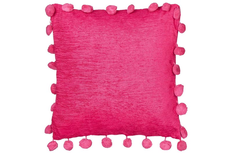 Prydnadskuddar Jasmine set om 2 Fuchsia - Fuchsia - Textilier & mattor - Kuddar & plädar - Utomhuskudde