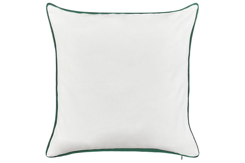 Prydnadskuddar Joycandy set om 2 Vit/Röd/Grön, Fyrkantig - Vit/Röd/Grön, Fyrkantig - Textilier & mattor - Kuddar & plädar - Utomhuskudde