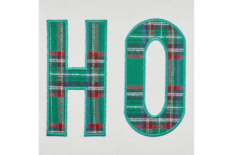 Prydnadskuddar Joycandy set om 2 Vit/Röd/Grön, Fyrkantig - Vit/Röd/Grön, Fyrkantig - Textilier & mattor - Kuddar & plädar - Utomhuskudde