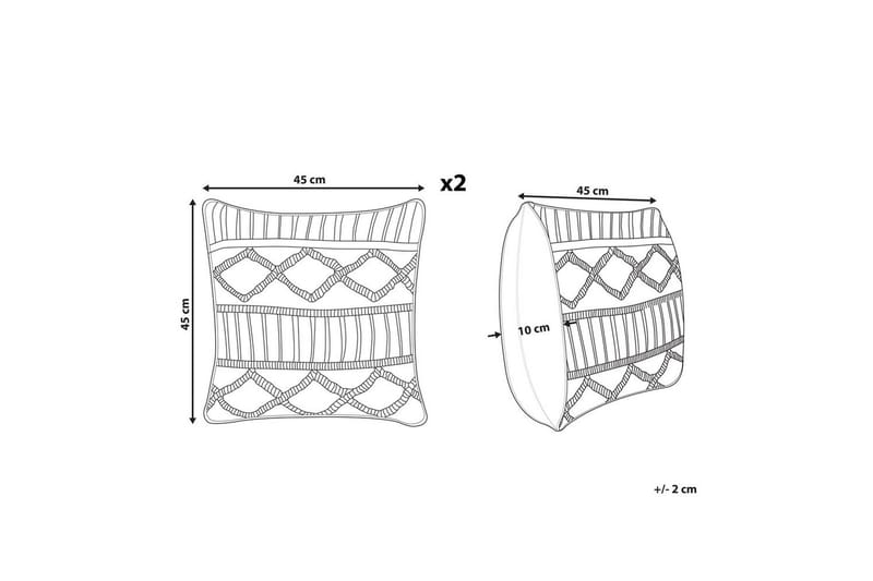 Prydnadskuddar Karatas set om 2 - Textilier & mattor - Kuddar & plädar