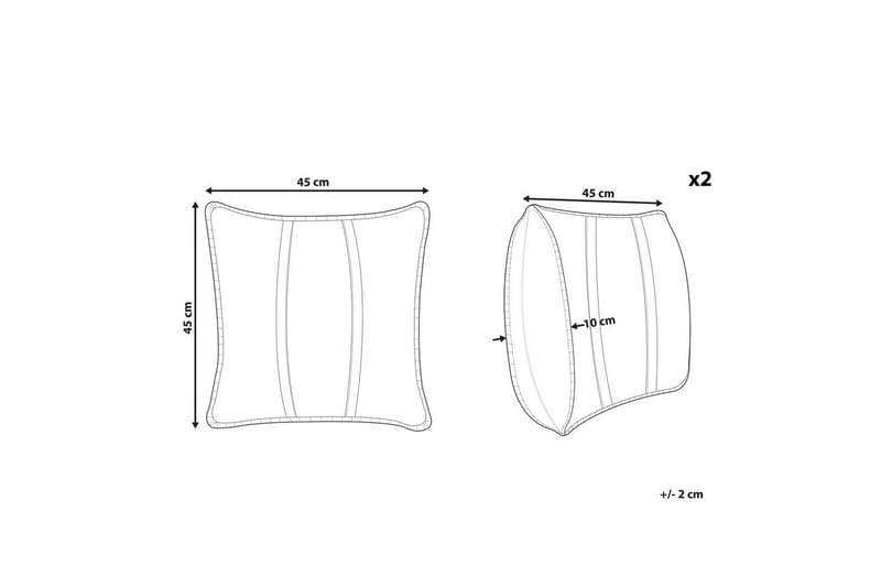 Prydnadskuddar Kavalam set om 2 - Textilier & mattor - Kuddar & plädar - Utomhuskudde
