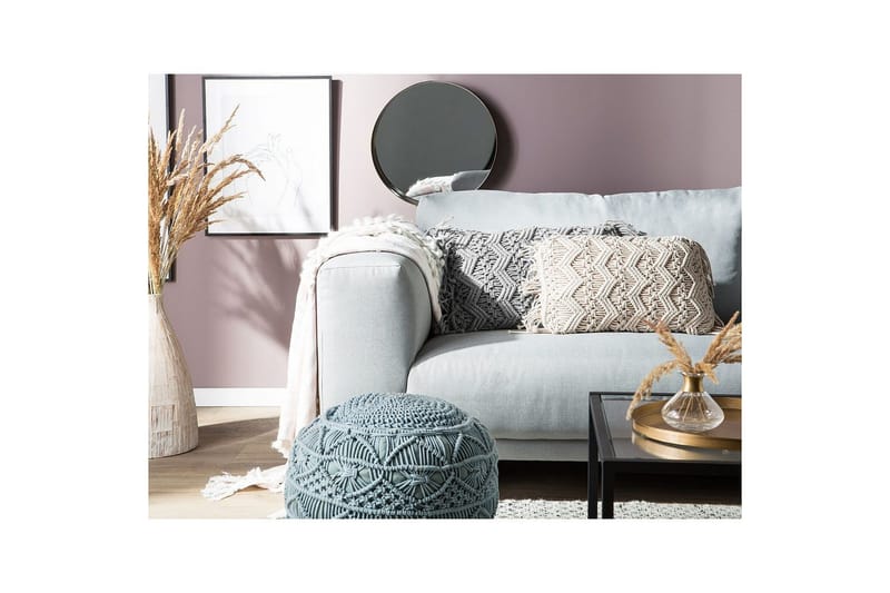 Prydnadskuddar Kirikkale set om 2 Rektangulär - Rektangulär - Textilier & mattor - Kuddar & plädar - Utomhuskudde