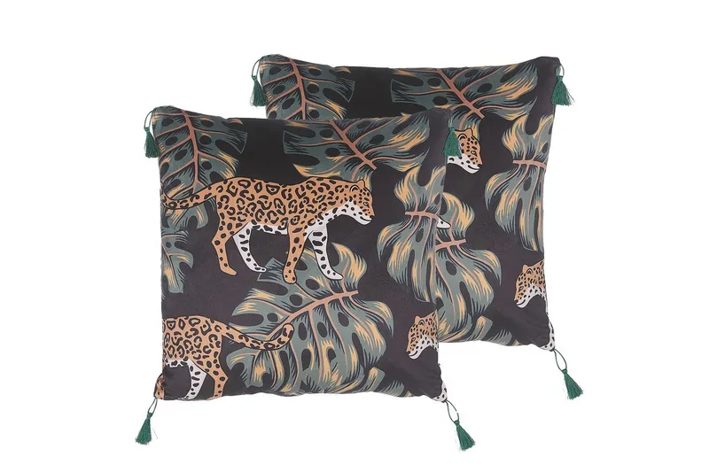 Prydnadskuddar Kuhi set om 2