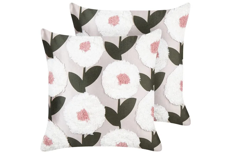 Prydnadskuddar Kunri set om 2