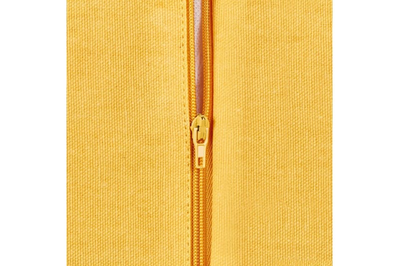 Prydnadskuddar Leea set om 2 Gul/Vit - Gul/Vit - Textilier & mattor - Kuddar & plädar - Utomhuskudde