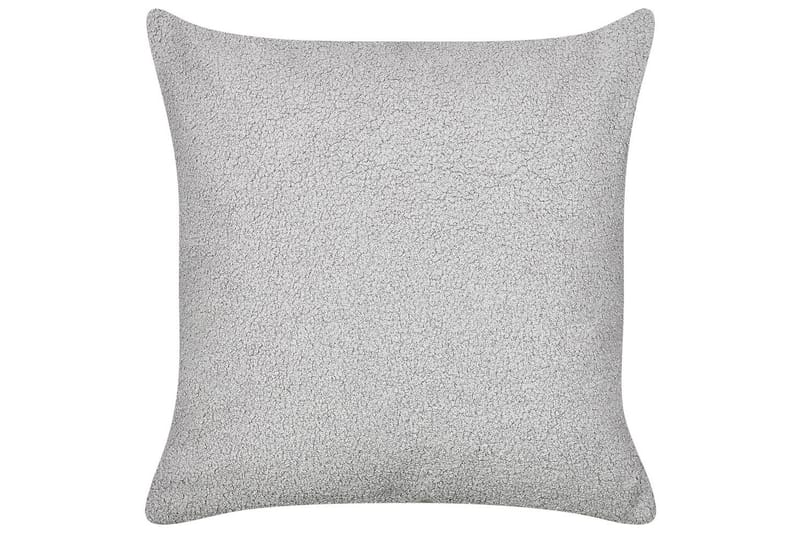 Prydnadskuddar Leuzea set om 2 Grå, 45x45 cm - Grå, 45x45 cm - Textilier & mattor - Kuddar & plädar - Utomhuskudde