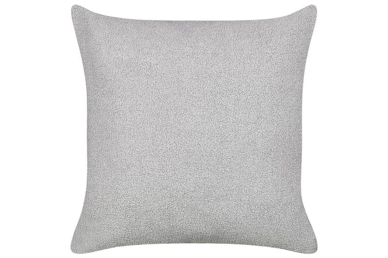 Prydnadskuddar Leuzea set om 2 Grå, 60x60 cm - Grå, 60x60 cm - Textilier & mattor - Kuddar & plädar - Utomhuskudde