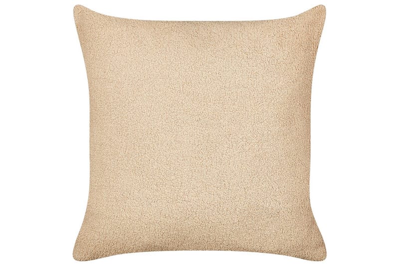 Prydnadskuddar Leuzea set om 2 Sandbeige, 45x45 cm - Sandbeige, 45x45 cm - Textilier & mattor - Kuddar & plädar - Utomhuskudde