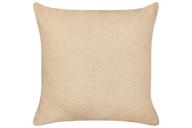 Prydnadskuddar Leuzea set om 2 Sandbeige, 60x60 cm - Sandbeige, 60x60 cm - Textilier & mattor - Kuddar & plädar - Utomhuskudde