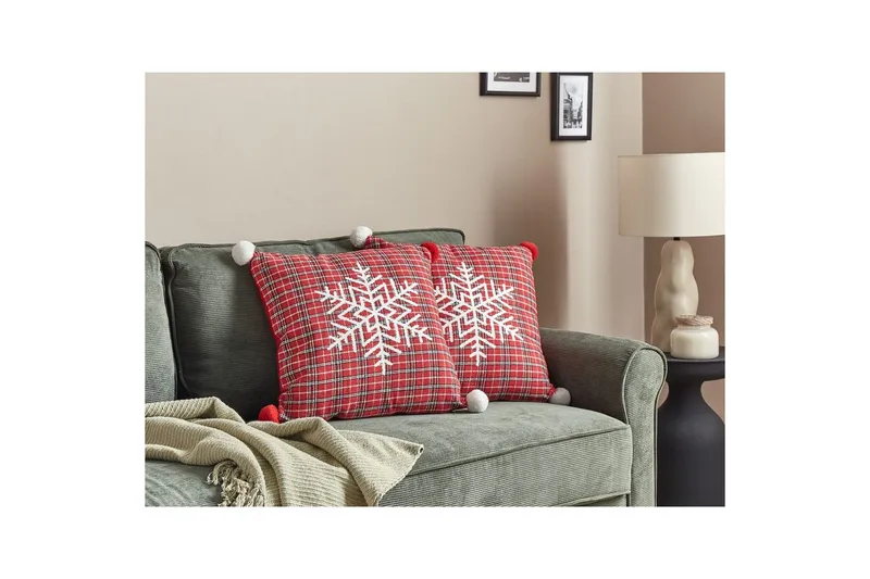 Prydnadskuddar Lonicera set om 2 - Textilier & mattor - Kuddar & plädar