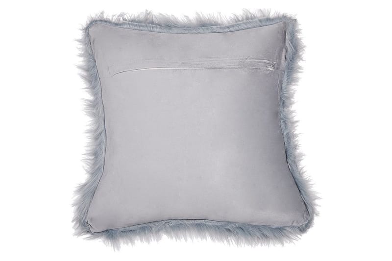 Prydnadskuddar Lubha set om 2 Blå/grå - Blå/grå - Textilier & mattor - Kuddar & plädar