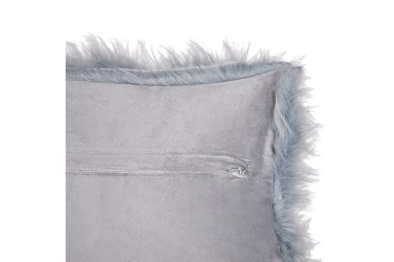 Prydnadskuddar Lubha set om 2 Blå/grå - Blå/grå - Textilier & mattor - Kuddar & plädar