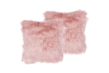 Prydnadskuddar Lubha set om 2 Rosa