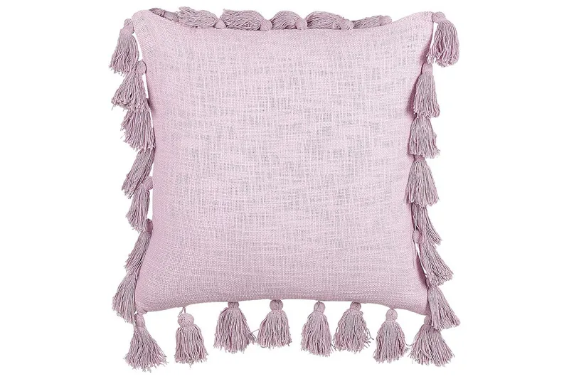 Prydnadskuddar Lynchis set om 2 Rosa - Rosa - Textilier & mattor - Kuddar & plädar - Utomhuskudde