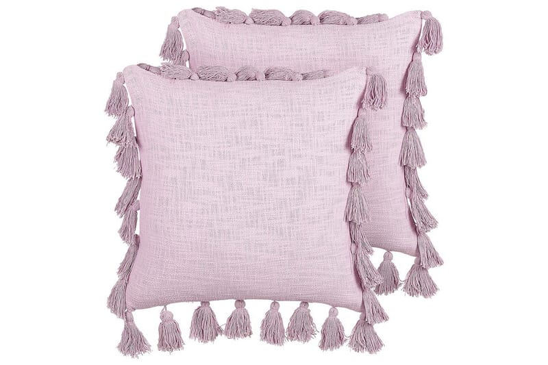 Prydnadskuddar Lynchis set om 2 Rosa, Rosa