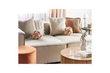 Prydnadskuddar Malni set om 2 Beige - Beige - Textilier & mattor - Kuddar & plädar - Utomhuskudde