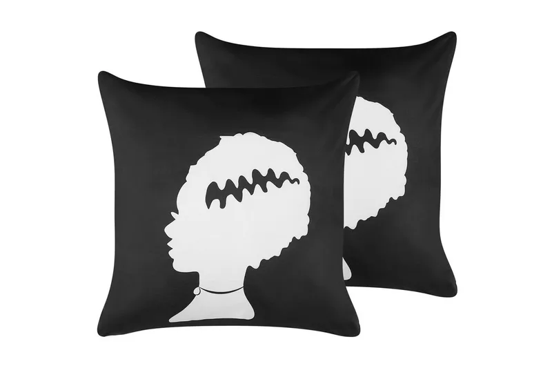 Prydnadskuddar Mandevilla set om 2