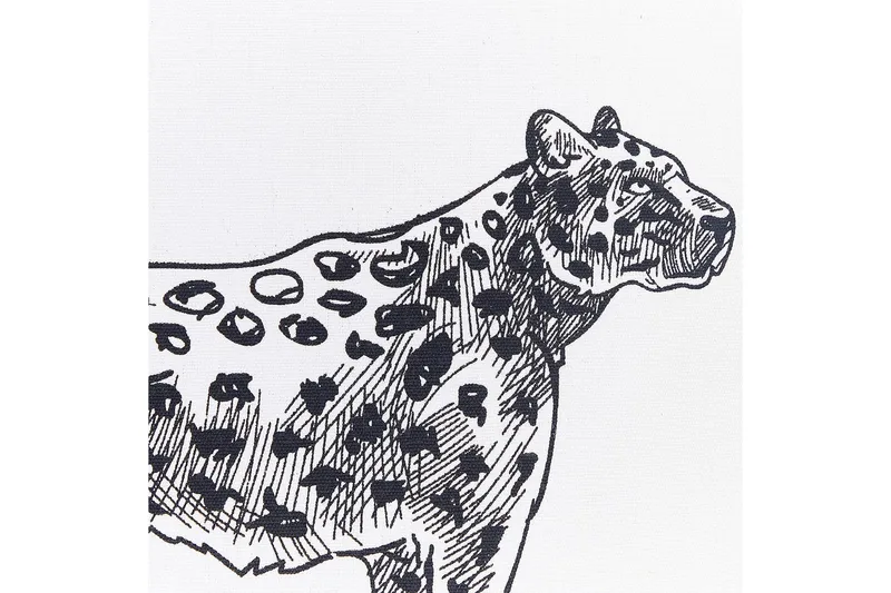 Prydnadskuddar Marula set om 2 Vit/Svart - Vit/Svart - Textilier & mattor - Kuddar & plädar - Utomhuskudde