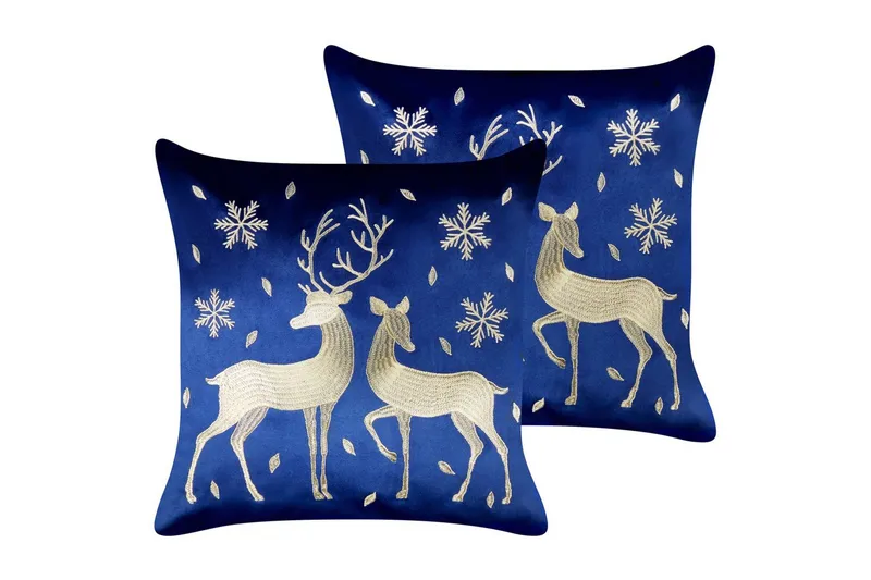 Prydnadskuddar Meringue set om 2